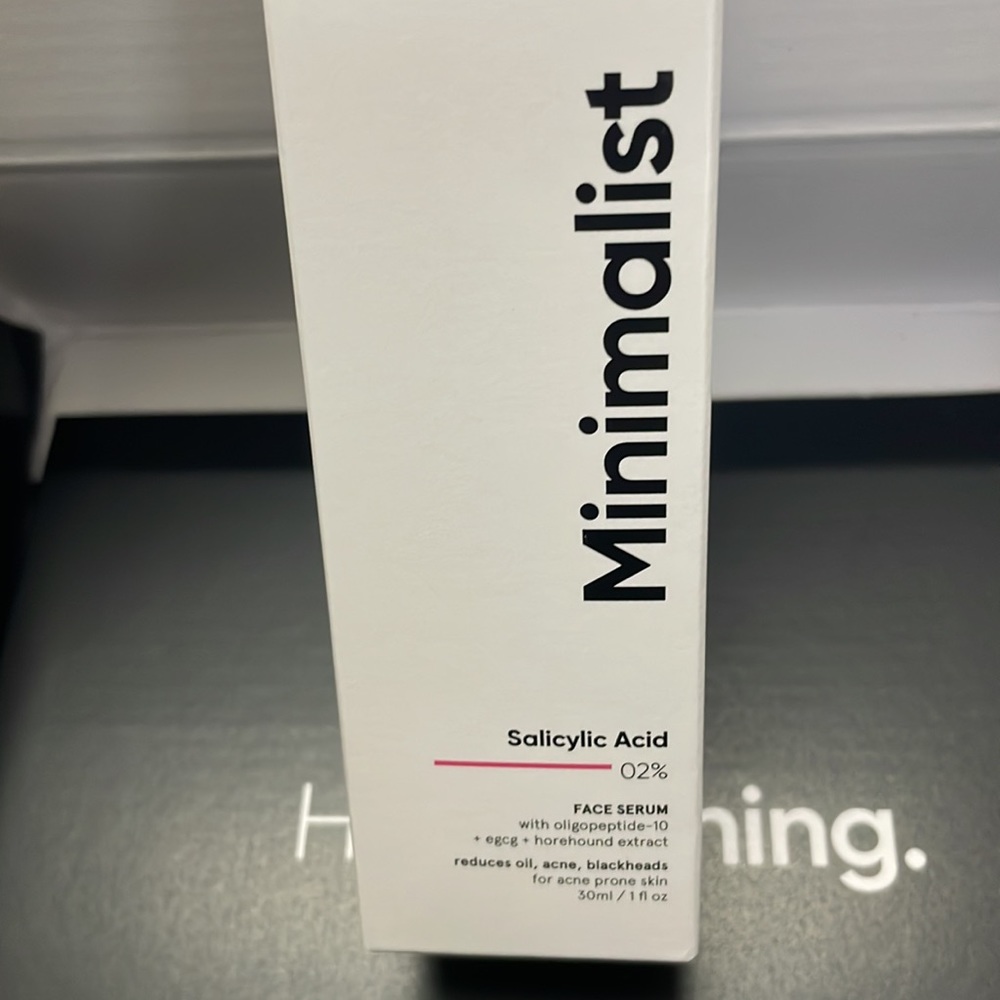 Minimalist 2% Salicylic Acid Face Serum
For Blackheads & Whiteheads | 30ml | NWT - Picture 11 of 15